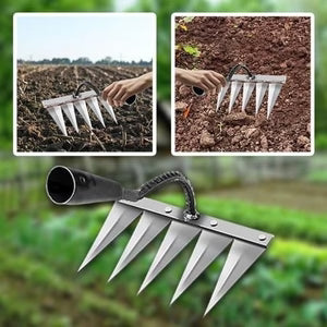 GardenPicks™ Garden Weeding Tool with 5 Durable Steel Claws ( 50% OFF )