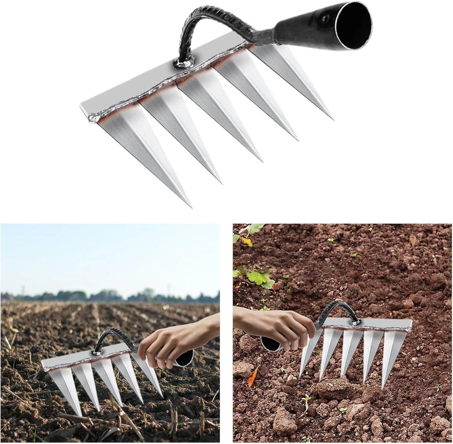 Home Wish™ Garden Weeding Tool with 5 Durable Steel Claws (🔥50% OFF 🔥)