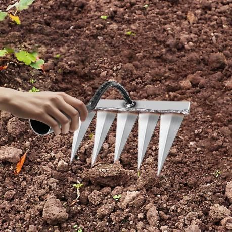 Home Wish™ Garden Weeding Tool with 5 Durable Steel Claws (🔥50% OFF 🔥)