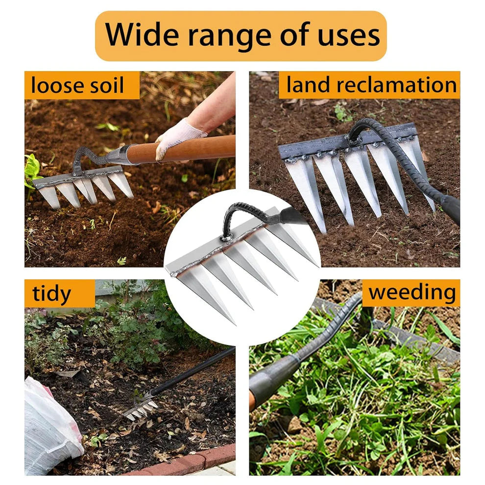 Home Wish™ Garden Weeding Tool with 5 Durable Steel Claws (🔥50% OFF 🔥)