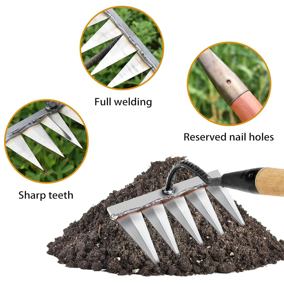Home Wish™ Garden Weeding Tool with 5 Durable Steel Claws (🔥50% OFF 🔥)