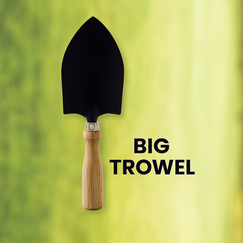 🌿 Garden Picks™ 5-Piece Wooden Gardening Tool Set