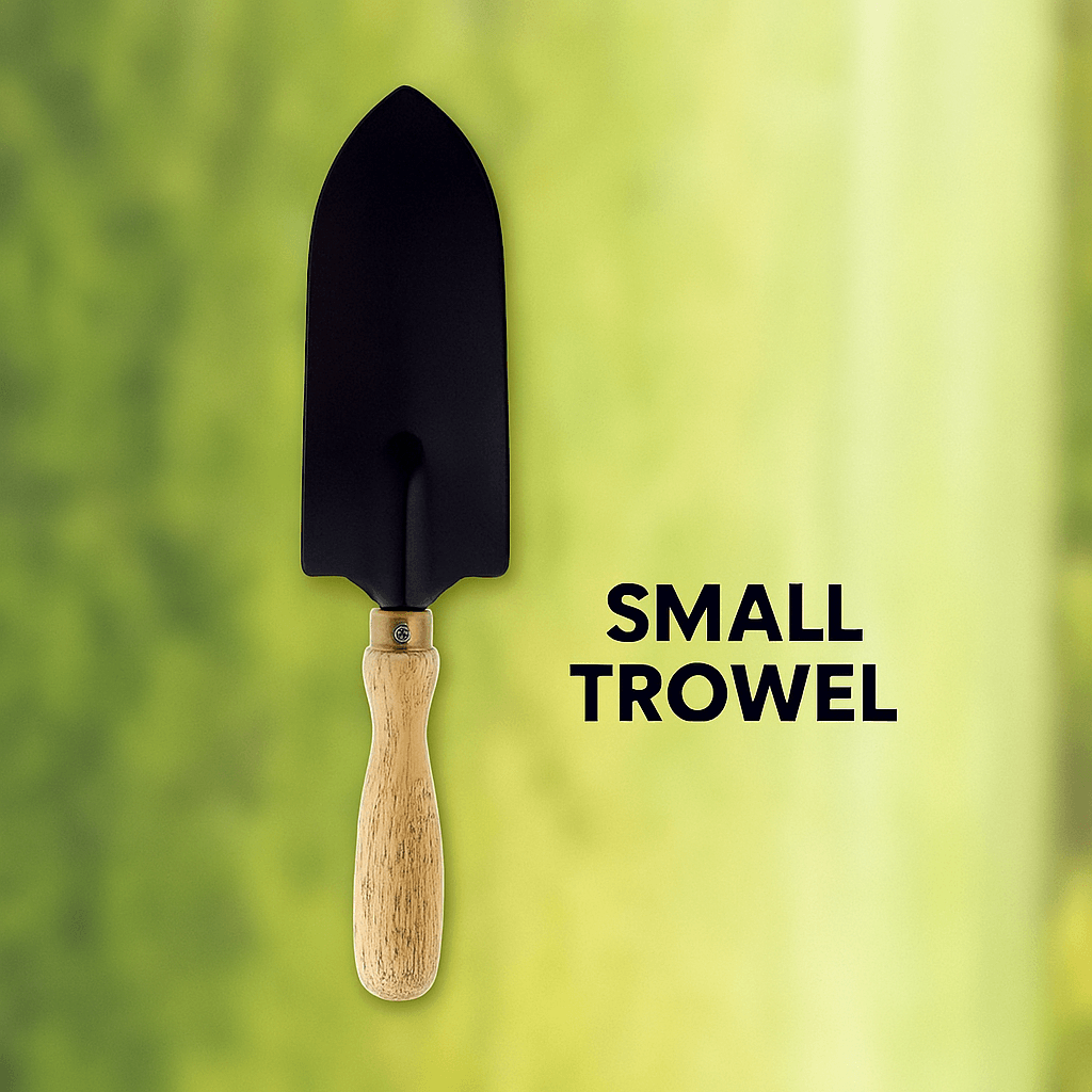 🌿 Garden Picks™ 5-Piece Wooden Gardening Tool Set