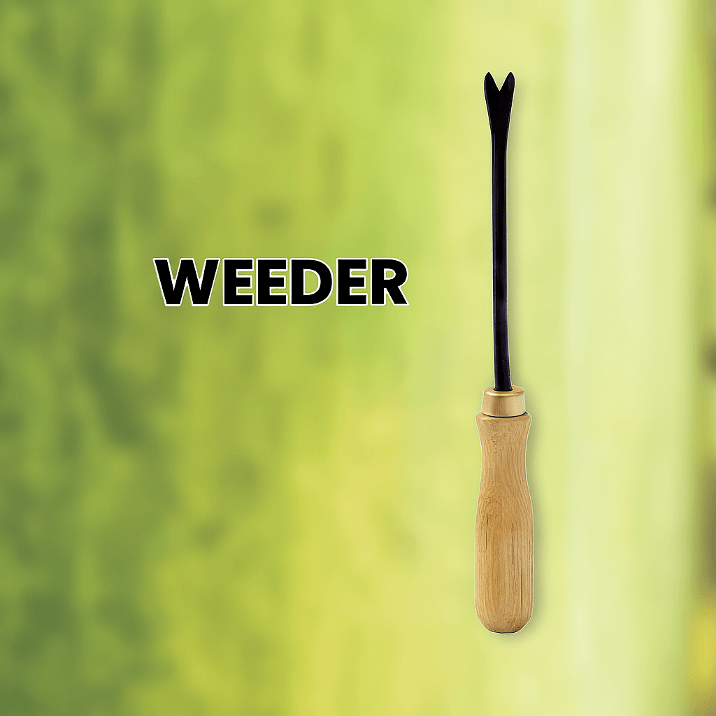🌿 Garden Picks™ 5-Piece Wooden Gardening Tool Set