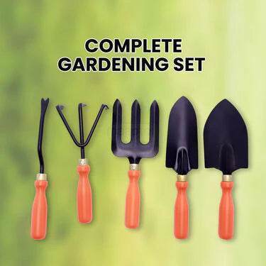 🌿 Garden Picks™ 5-Piece Gardening Tool Set + Free Cutter