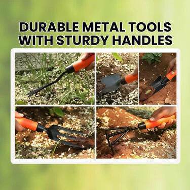 🌿 Garden Picks™ 5-Piece Gardening Tool Set + Free Cutter