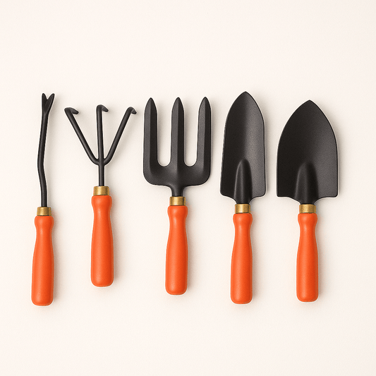 🌿 Garden Picks™ 5-Piece Plastic Gardening Tool Set