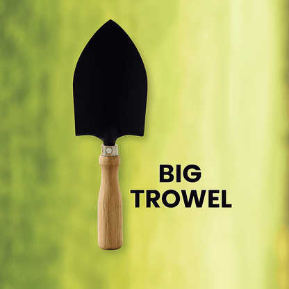🌿 Garden Picks™ 5-Piece Wooden Gardening Tool Set